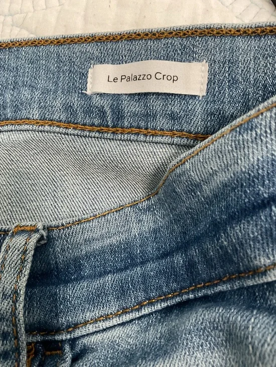 Frame Denim Jeans Le Palazzo Crop Size 30 - Picture 4 of 7